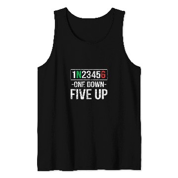 Discover One down motorcycle rider five up Tank Tops