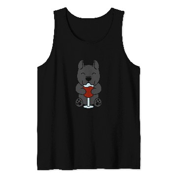 Discover Wines Lover Cane Corso Dog Tank Tops