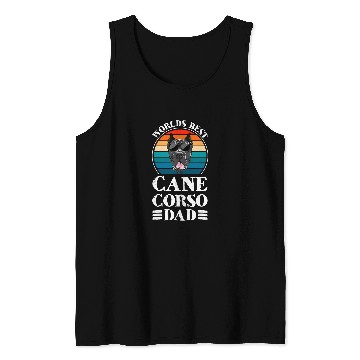 Discover Worlds bests Cane Corso Dad Cane Corso Dad Tank Tops