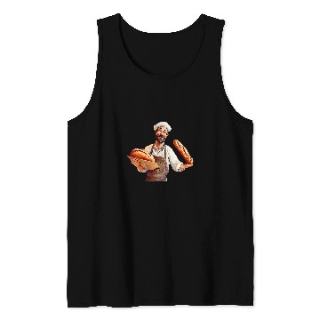 Discover World Bread Day Breads Bucket Artisan Baker Tank Tops