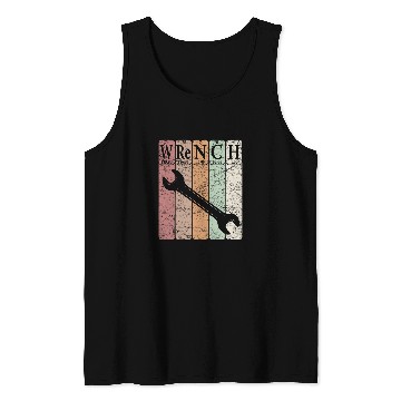 Discover Wrench Periodic Table Elements Mechanic Handyman 21 Tank Tops