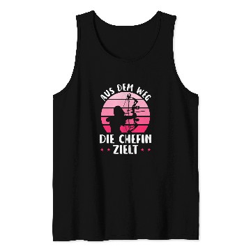 Discover Womens Archery The Chefin Aims Archery Tank Tops