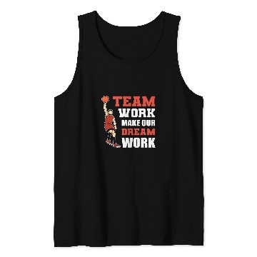 Discover Our Dream Work Basketball Coach Tank Tops