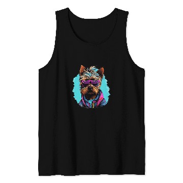 Discover Yorkshire Terrier vintages Style 1 Tank Tops