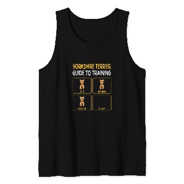 Discover Yorkshire Terrier Dog Training Guide Tank Tops