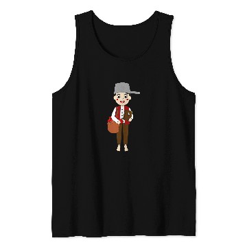 Discover Johnny Appleseed Day Apple Tree Farmer Orchard Seed Kids Tank Tops