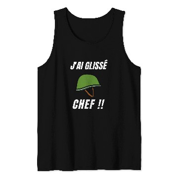 Discover jai Glide Chef 2I Slide Chef Military Funny Tank Tops