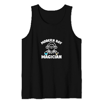 Discover Modern Day Magician Chemistry Tank Tops