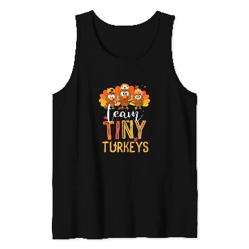 Discover Team Tiny Turkeys nurses NICU Tank Tops