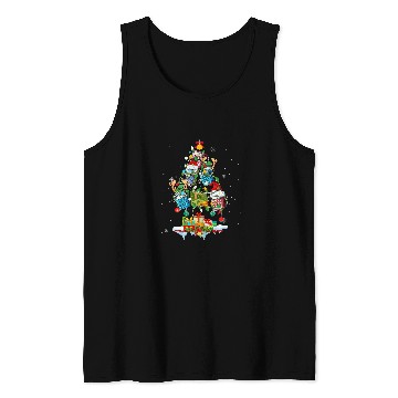 Discover Santa Reindeer Elf Calculators Accountant Tools As xmass Tree Tank Tops
