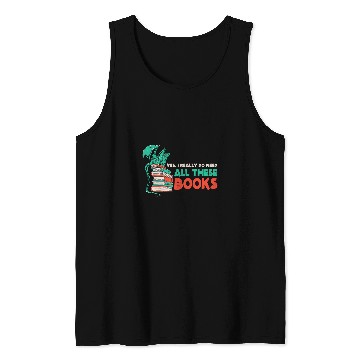 Discover Reading Dragon For Librarian Reader Bookworm Tank Tops