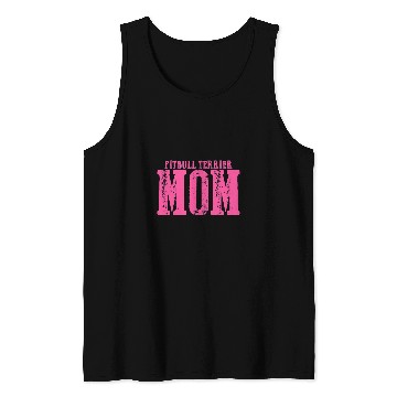 Discover Womens Pitbull Terrier Mom Tank Tops