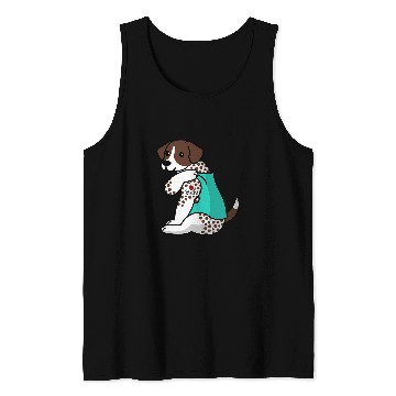 Discover I Love Grandma Tattoo German Shorthaired Pointer Dog Tank Tops