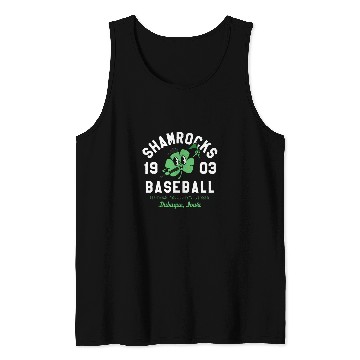 Discover vintages Dubuque Iowa Shamrocks Defunct Historical Baseball Tank Tops