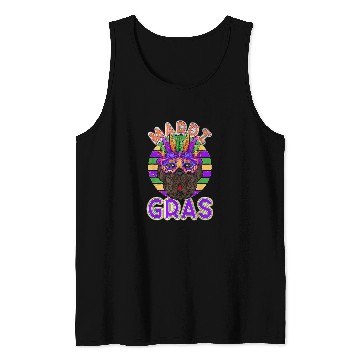 Discover Newfoundland Dog Mardi Gras Tank Tops