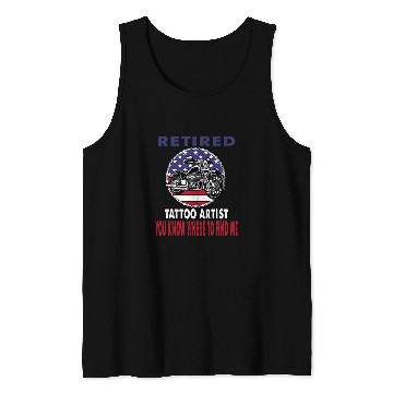 Discover Retired Tattoo Artist Find Me Motorcycle Biker Tank Tops