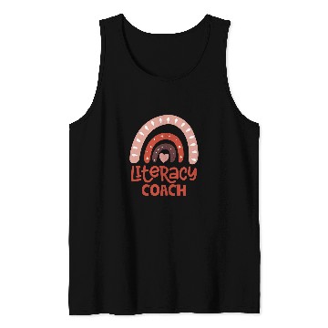 Discover Reading Teacher Back School Special Literacy Coachs Squad 11 Tank Tops