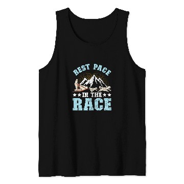 Discover Mushing bests Pace in the Race Dog Sledding Racer Tank Tops