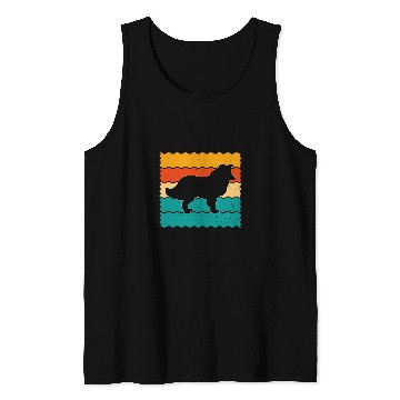 Discover Rough Collie Retro vintages 70s 80s Style Tank Tops