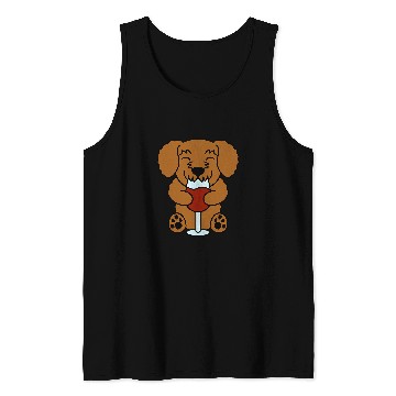 Discover Wines Lover Goldendoodle Dog Tank Tops