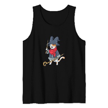 Discover Wizard and magician 2magic cat Tank Tops