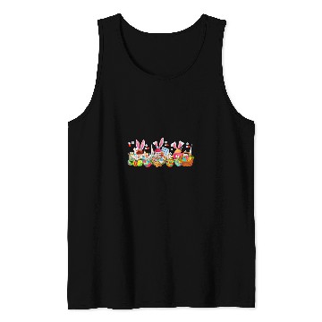 Discover Easter Bunny Pharmacist Tools Costume Hunting Chocolate Eggs Tank Tops