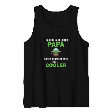 Discover Tractor Driving Dad Farmer Tank Tops