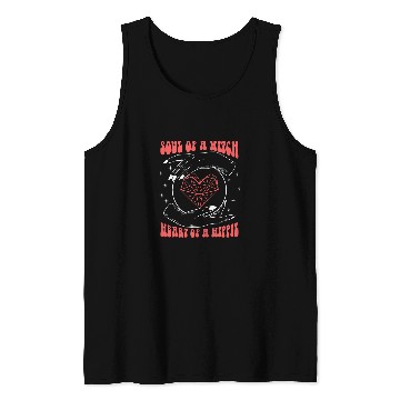 Discover Crystal Ball Hippie Fortune Teller Psychic Wizard Witch Tank Tops