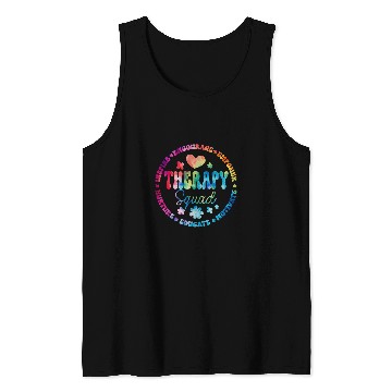 Discover Therapy Squad PT OT SLP Occupational Therapist Week Team 3 Tank Tops