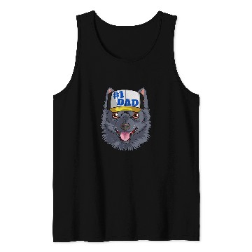 Discover Schipperke 1 Dog Dad Fathers Day Tank Tops