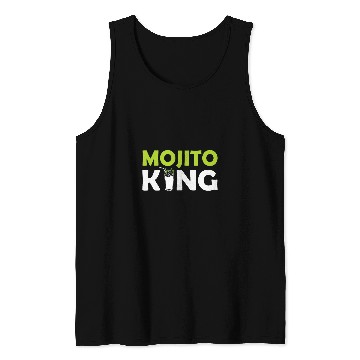 Discover Mojito King Bartender Mojitos Lover 29 Tank Tops