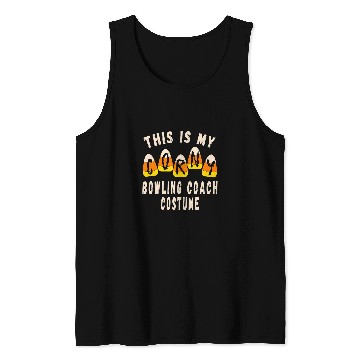 Discover This Is My Corny Bowling Coachs Costume Tank Tops