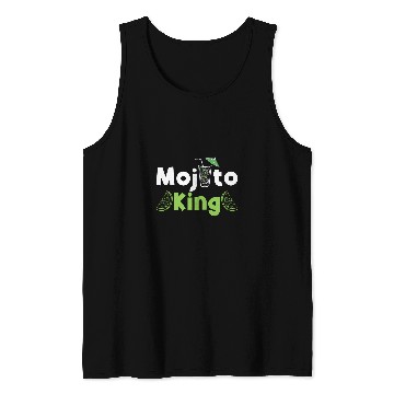 Discover Mojito King Bartender Mojitos Lover Tank Tops