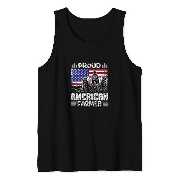 Discover Lofty American Farmer 2US Flag Lovable Pleasant Quote Tank Tops