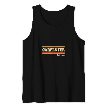 Discover vintages 1980s Graphic Style Carpenter Delaware Tank Tops