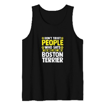 Discover You need just one Boston Terrier Border Collie Tank Tops