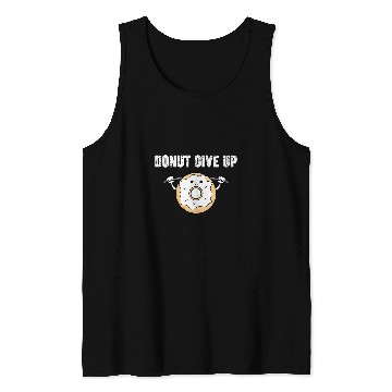 Discover Pullups 2Funny Fitness Workout Gym Donut Lover Tank Tops
