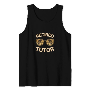 Discover Retired Tutor Leopard Print Tutor Tank Tops