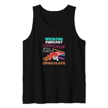 Discover Weekend Forecast Scrapbooking DIY Crafting Scrapbookers Tank Tops