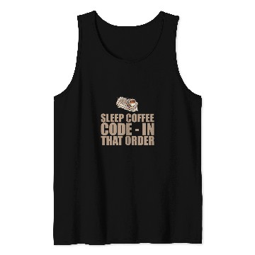 Discover caffeines Coder Software Developer Engineer Coffee Programmer 41 Tank Tops