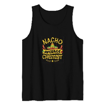 Discover Nacho Average Chemist Cinco De Mayo Hat Mexican Fiesta Tank Tops
