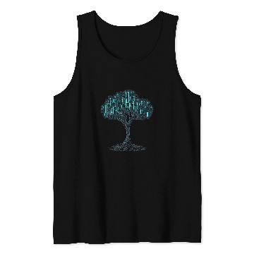 Discover Binary Tree Coding IT Coder Nerdy Computer Programmer Tank Tops