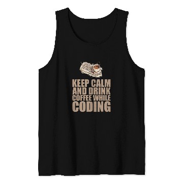 Discover caffeines Coder Software Developer Engineer Coffee Programmer 31 Tank Tops