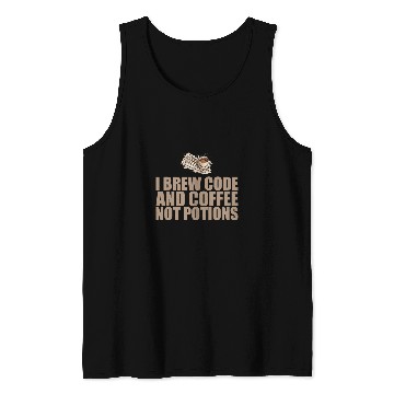 Discover caffeines Coder Software Developer Engineer Coffee Programmer 2 Tank Tops