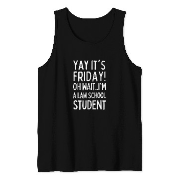Discover Funny Law School Student Future Lawyers Tank Tops