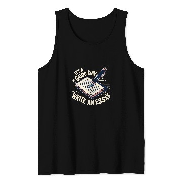 Discover Its Day to Write an Essay English Teacher Tank Tops