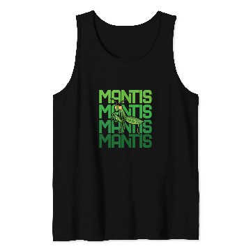 Discover Praying Mantis Repeat Bug Insects Collector Entomologist Tank Tops