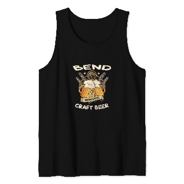 Discover Bend Drink Local Craft Beer Oregon Brewer OR Craft Brewery Tank Tops