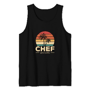 Discover vintages Chef Special Edition Cooking Tank Tops