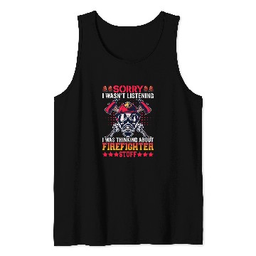 Discover Volunteer Firefighter Fireman Stuff 2Firefighters Tank Tops